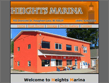 Tablet Screenshot of heightsmarina.com